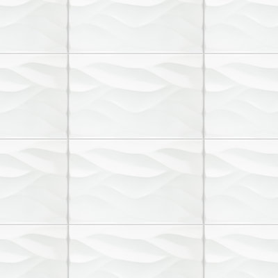 More 10" x 16" Ceramic Subway Wall Tile
