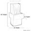 Cast Stone Mini Water Wall Fountain-1439751079