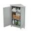 Armoire de salle de bain d'angle avec tablette réglable-491198628