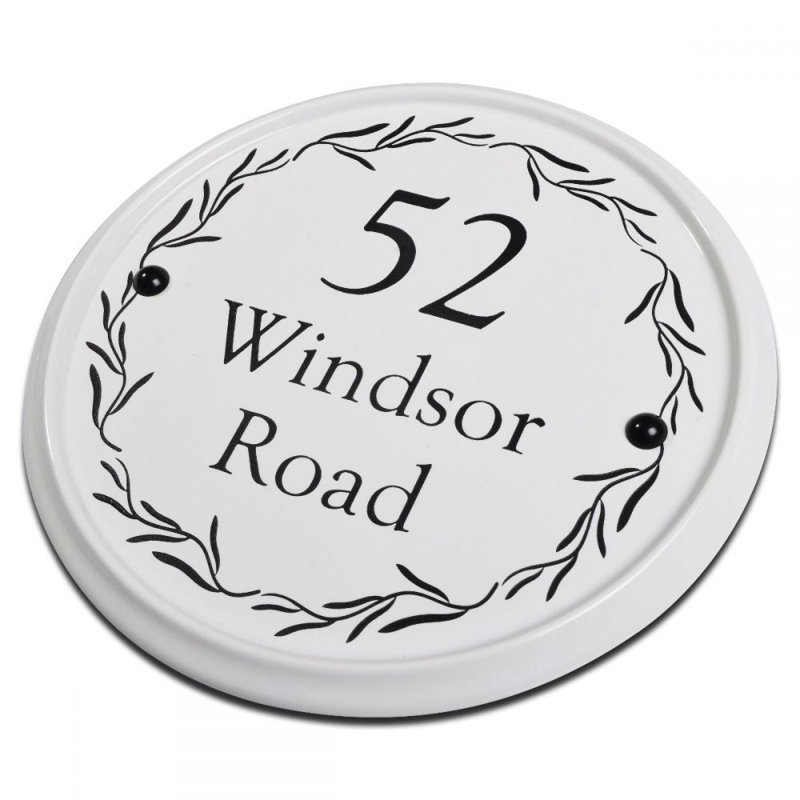 Ciley Round Wall Plaque