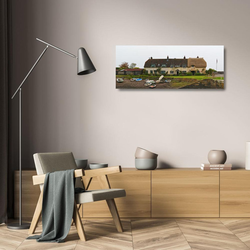 Porlock Weir Harbor, Royaume-Uni, H 10 po x l 24 po