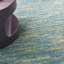Tapis bleu / vert Nourison Essentials-1796044424