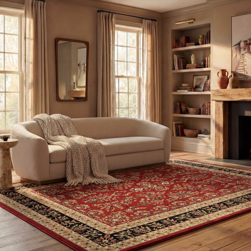 Klose Performance Oriental Rug, Rectangle 8' x 11'