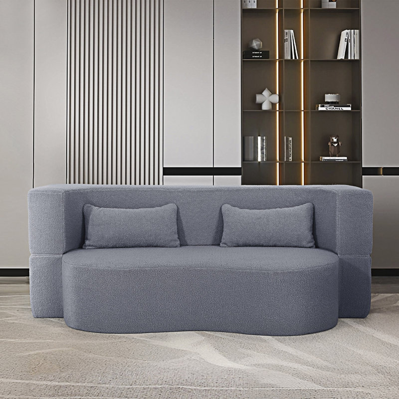 Convertible Sofa Bed, Gray