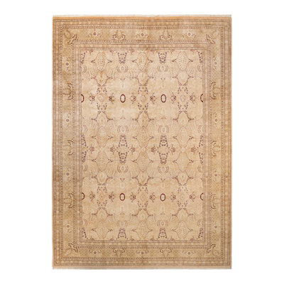 Shiey One-of-a-Kind 8' 10" X 12' 9" 2000s Wool Area Rug in Beige