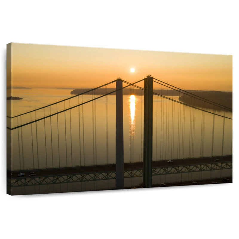 Lilie Puget Sound Bridge, 32" H x 48" W