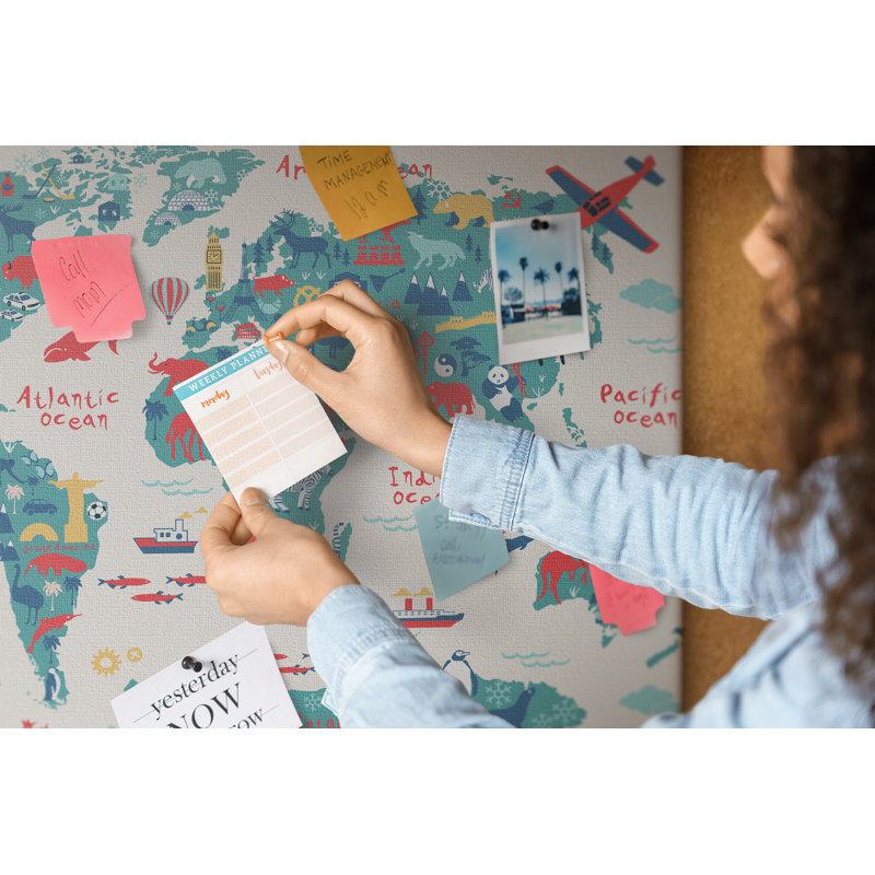 Curtisa Cork Corkboard / Bulletin Board