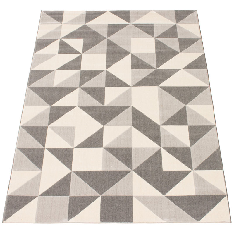 Praneeth Geometric Indoor Rug, Rectangle 5'3" x 7'7"