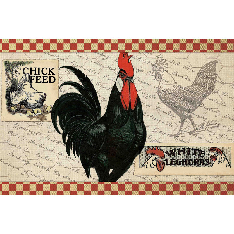 Chick Feed - Wrapped Canvas Print, 41 cm H x 61 cm W x 3.81cm D