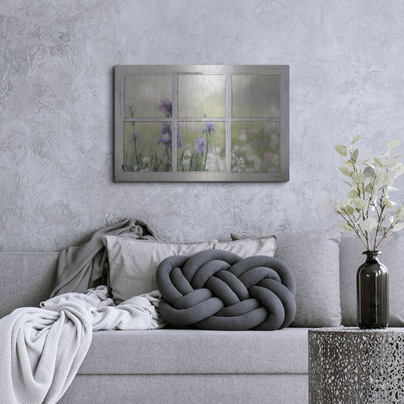 Luxe encadré «Framed Flowers» par Lori Deiter, Me «Framed Flowers» par Lori Deiter, H 24 po x l 36 po