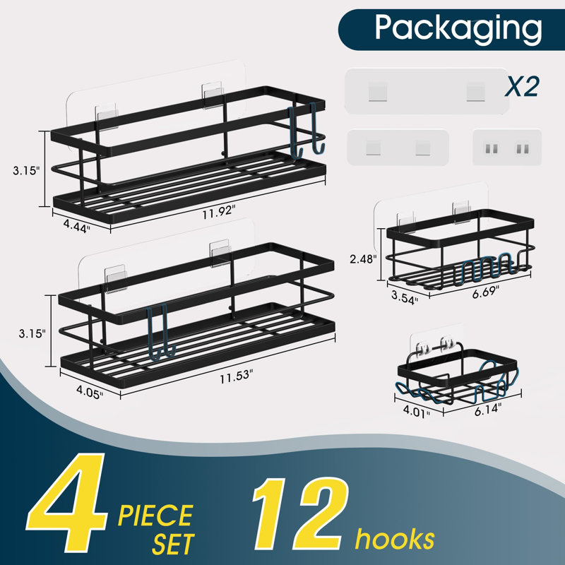 Aleck Stainless Steel Shower Caddy