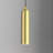 Hanne 1-Light Dimmable Metal Cylinder Pendant-392755644