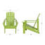Ensemble de chaise Adirondack et table d'appoint en bois massif Grandview-98380193