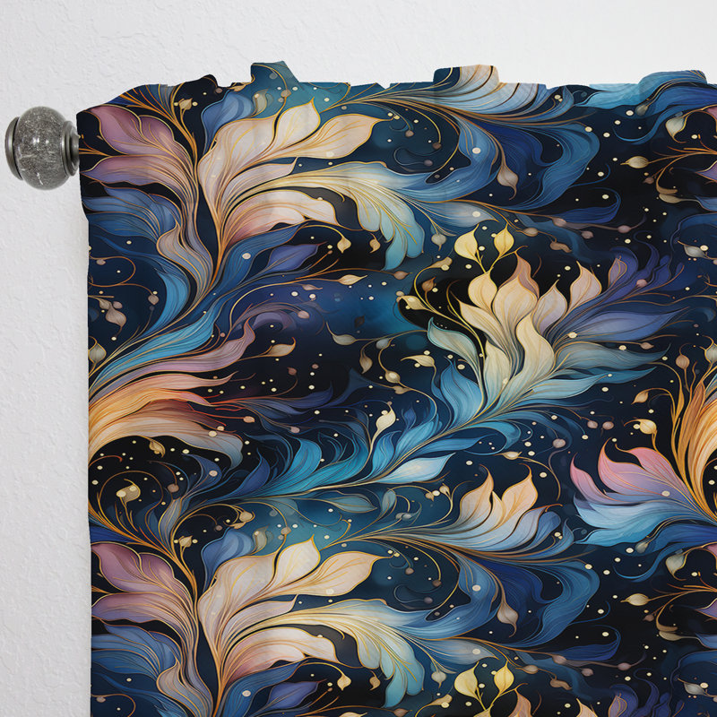 Motif cachemire Ethereal Whispers, L 52 po x L 63 po