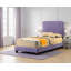 Valletta Purple Velvet Twin Bed-179941522-179941525