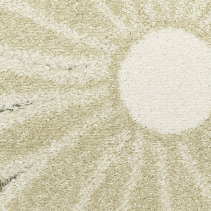 Shila Ivory Sage Outdoor Rug, Rectangle 5'3" x 7'5"