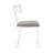 Tristan 20.5 " H Velvet Upholstered Plastic Side Chair-28640757