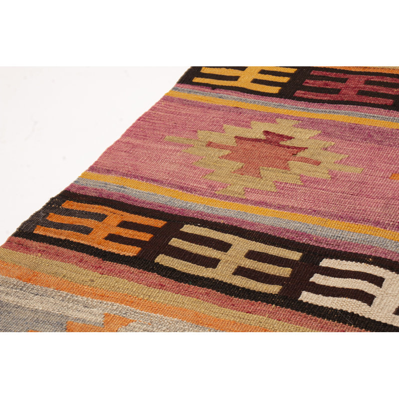 One-of-a-Kind 4'2" X 10'3" Hand Knotted Area Rug