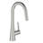 Zedra Pull Down Touch Single Handle Kitchen Faucet with Accessories-44218808