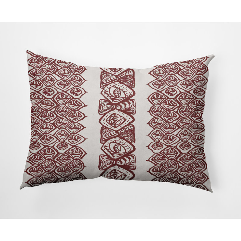 Housse de coussin carrée extérieure/insert, Rouille