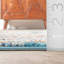 Tapis bleu / beige Parkison-1431677668