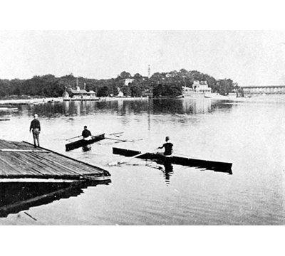 « scullers », philadelphia, pa-reproduction de photo