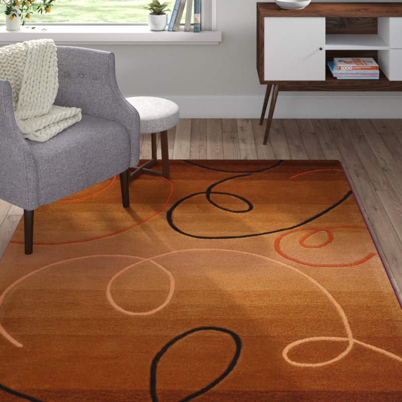 Pluto Abstract Hand Woven Area Rug, Rectangle 170 x 240cm