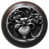 Antique Pewter/Dark Walnut Wood selected