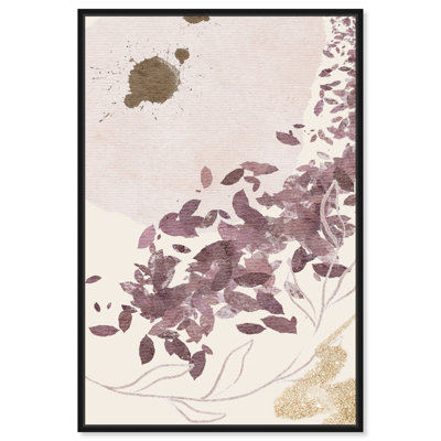 Earthy Abstracts "Golden Vineyard" par Art Remedy sur toile