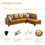 Canapé modulaire en cuir 2 pièces Bawan-2074801188-2074801197