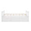Twin Size Daybed with Trundle & 2 Drawers Storage Bed Frame-128966110