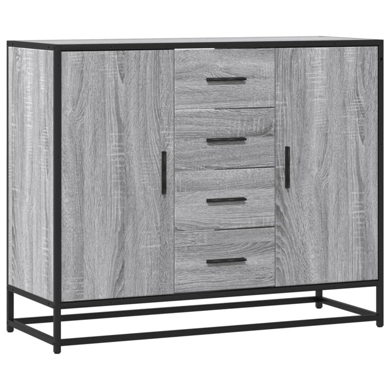 Ameria 92cm Sideboard, Grey Sonoma
