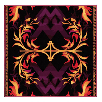 Golden Cascade Rug