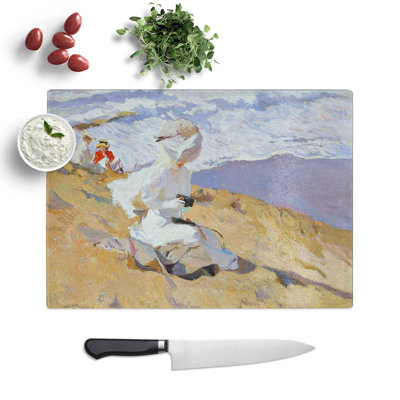 Capturing the Moment by Joaquin Sorolla Y Bastida Chopping Board