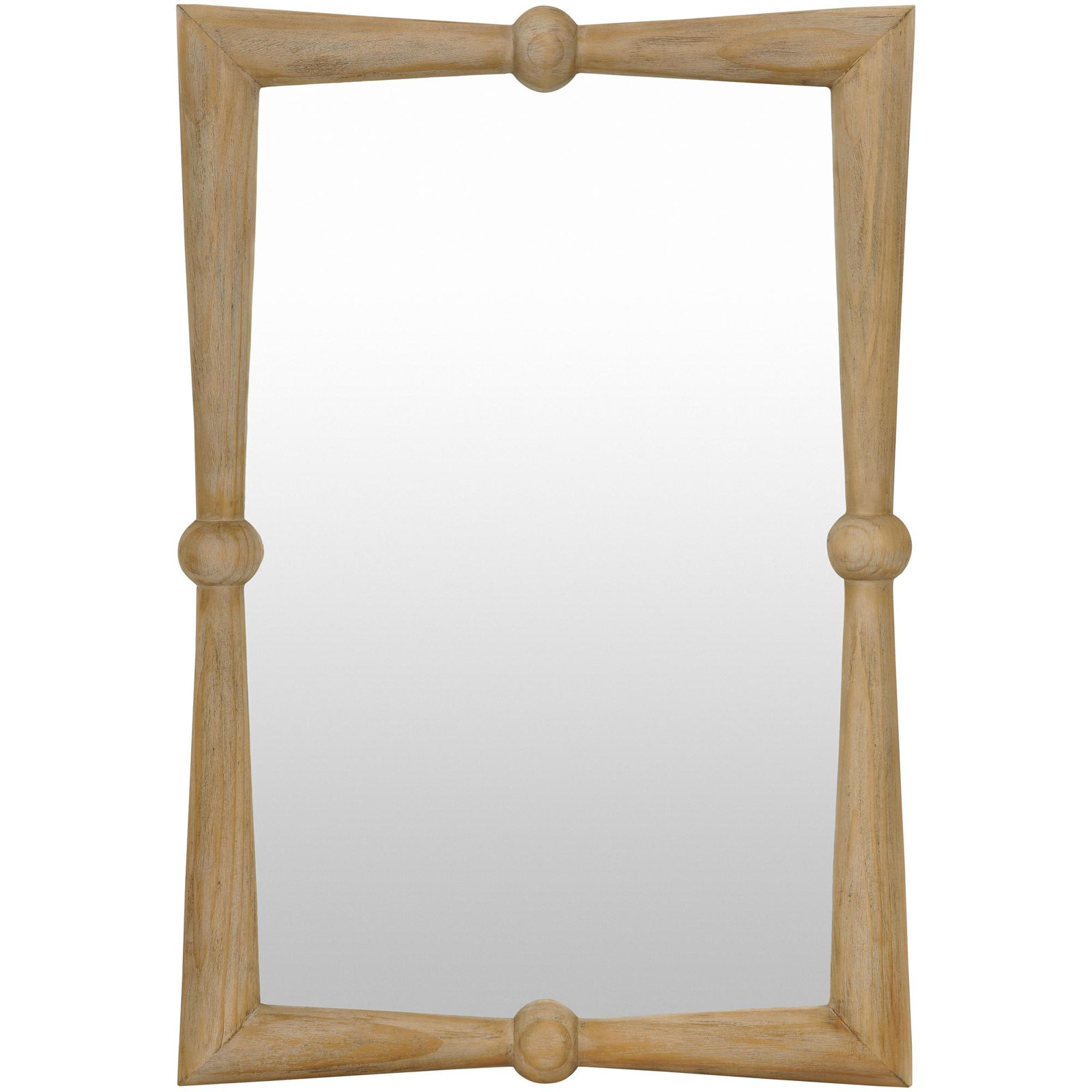Prosper 28" Pine Accent Mirror, 41" x 28", Wood