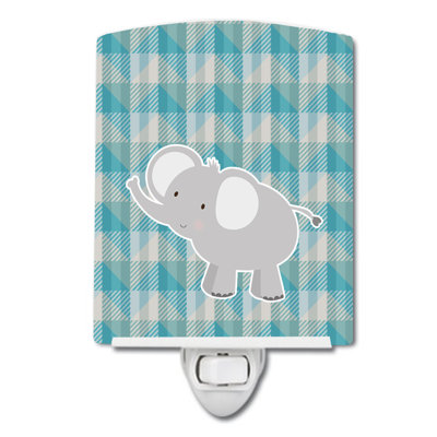 Éclairage de nuit en céramique éléphant