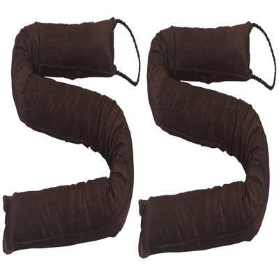 Faux Silk Draft Stopper Fabric Draft Excluder