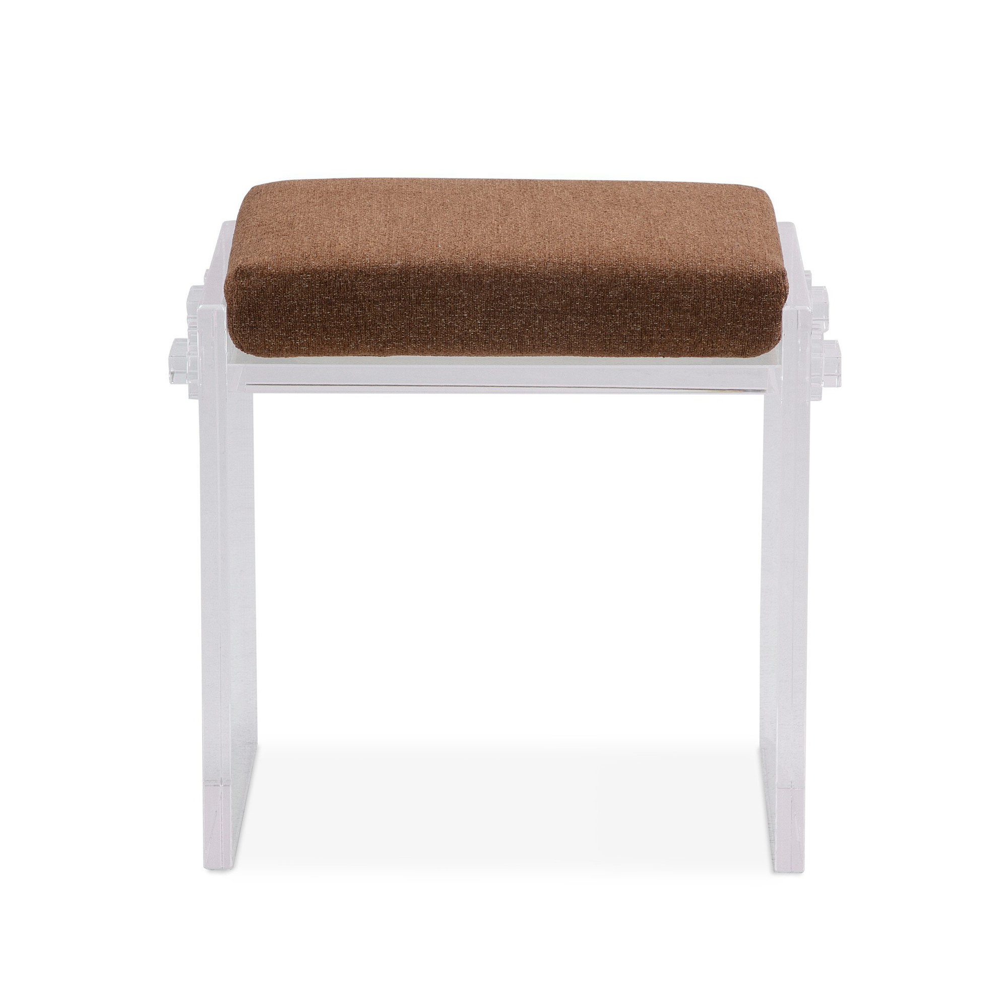 Vinisha Accent Stool, Crypton Wayfarer Sienna