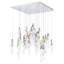 Kindjal 25 Light Crystal LED Multi-Light Pendant-73907328