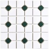 Oxford 11" x 11" Porcelain Honeycomb Mosaic Wall & Floor Tile