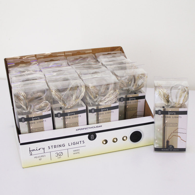 30 - Bulb 120'' Fairy String Light, Warm White 