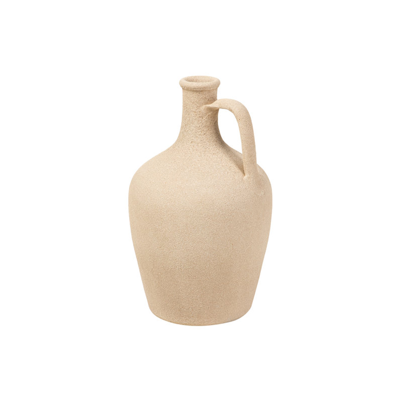 CERAMIC VASE, Brown, 40cm
