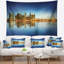 Tapisserie de cityscape de l’horizon singapour en polyester avec accessoires suspendus inclus-28499905