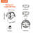 Metal Round Buffet Accessory