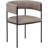 Mccolister Upholstered Dining Chair With Padded Seat And Open Back Design Powder-Coated Iron Frame Mccolister Collection-864800568-851444179
