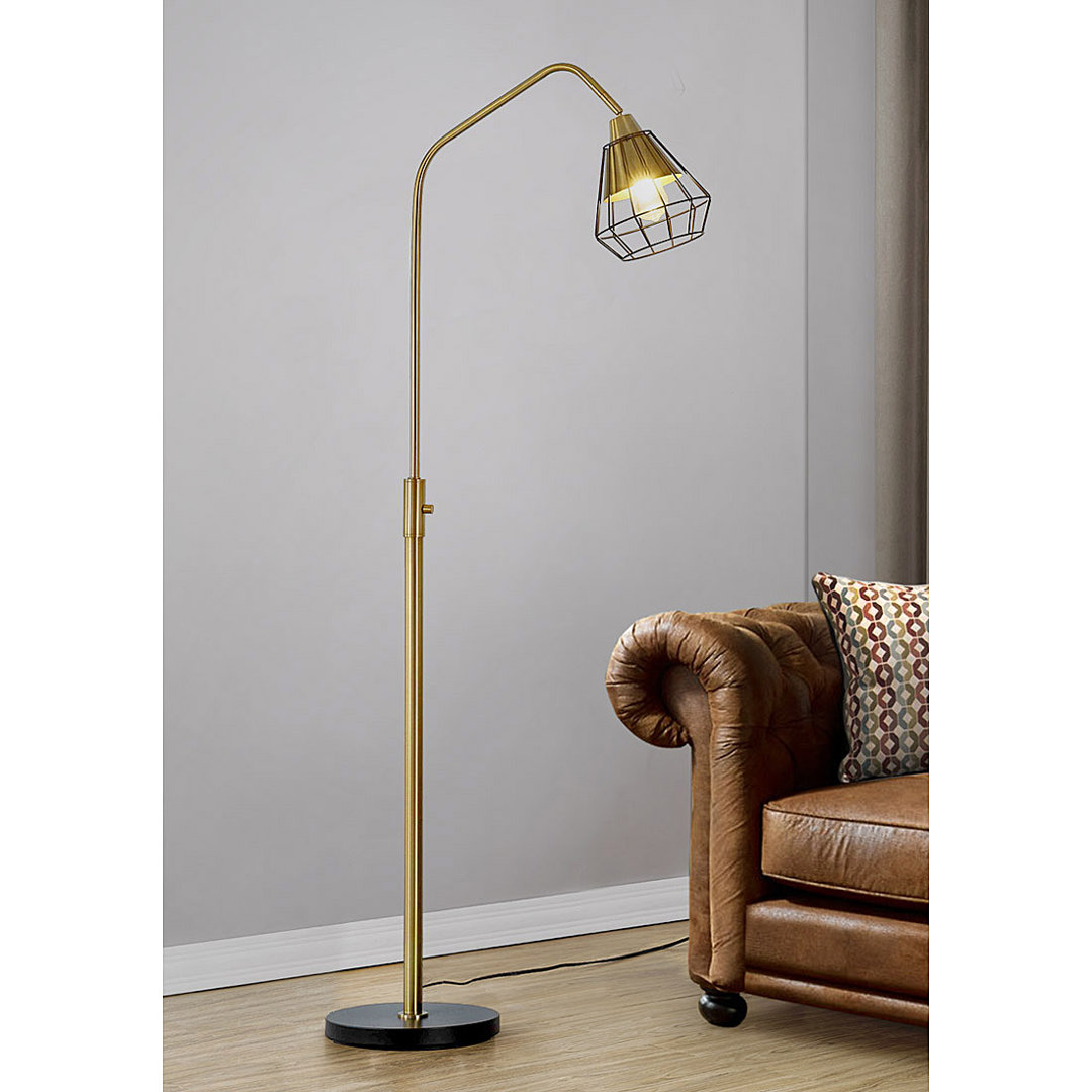 Neale 66" Arched Floor Lamp Williston Forge