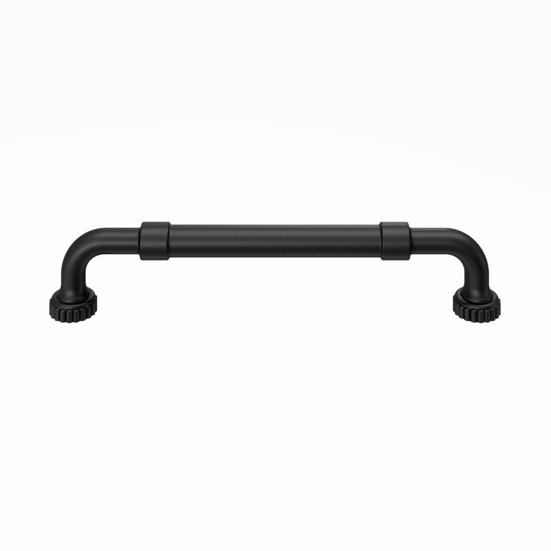Holden Bar Pull, Flat Black, 6 5/16" Center To Center