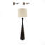 Lampe sur pied 59 po Remi
