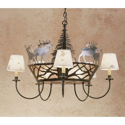 Rustic Lodge Chandelier