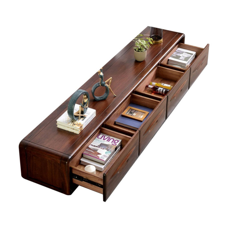 Meuble télé Modern, 13.78"H x 16.54"L x 86.61"W
